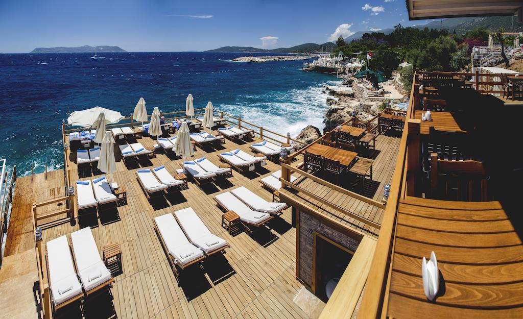 Sea View Hotel Kas Bagian luar foto