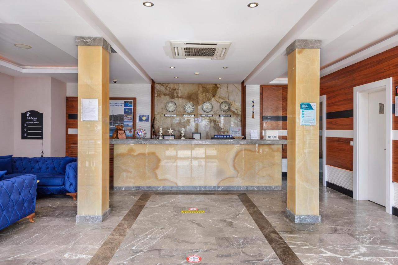 Sea View Hotel Kas Bagian luar foto