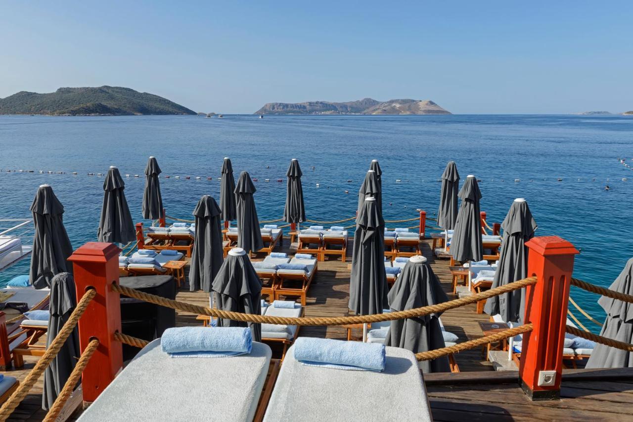 Sea View Hotel Kas Bagian luar foto
