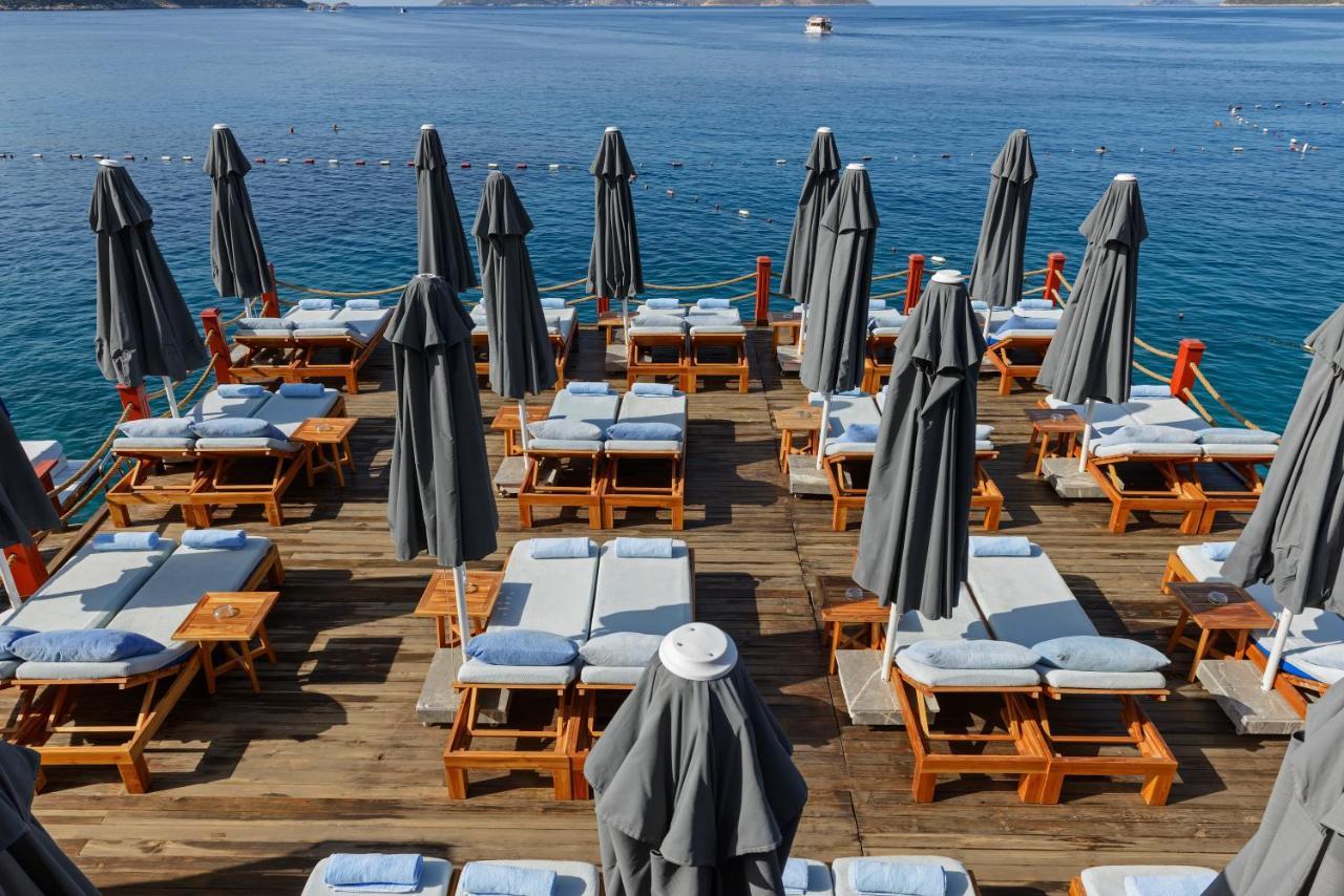 Sea View Hotel Kas Bagian luar foto