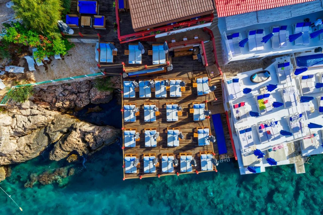 Sea View Hotel Kas Bagian luar foto