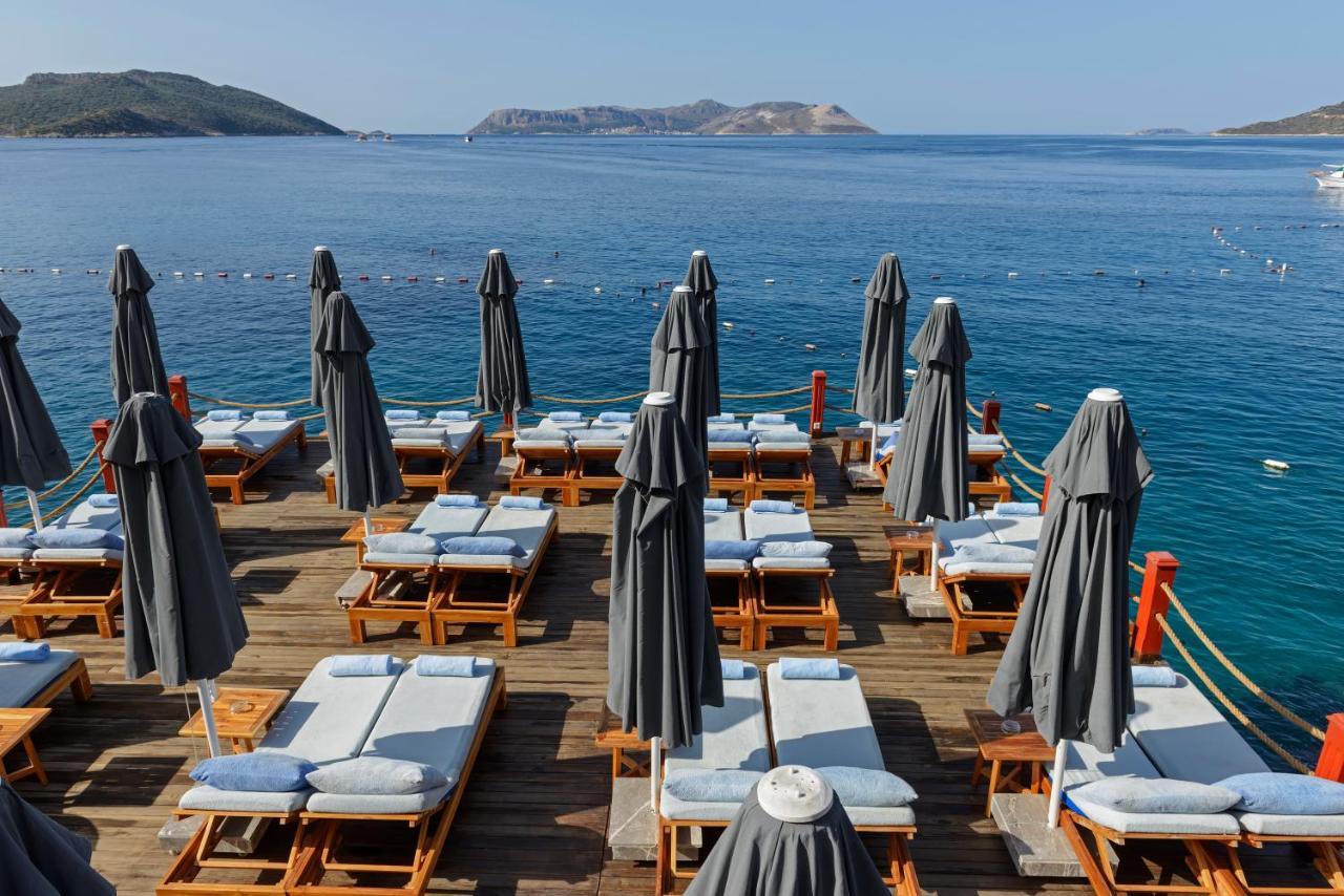 Sea View Hotel Kas Bagian luar foto
