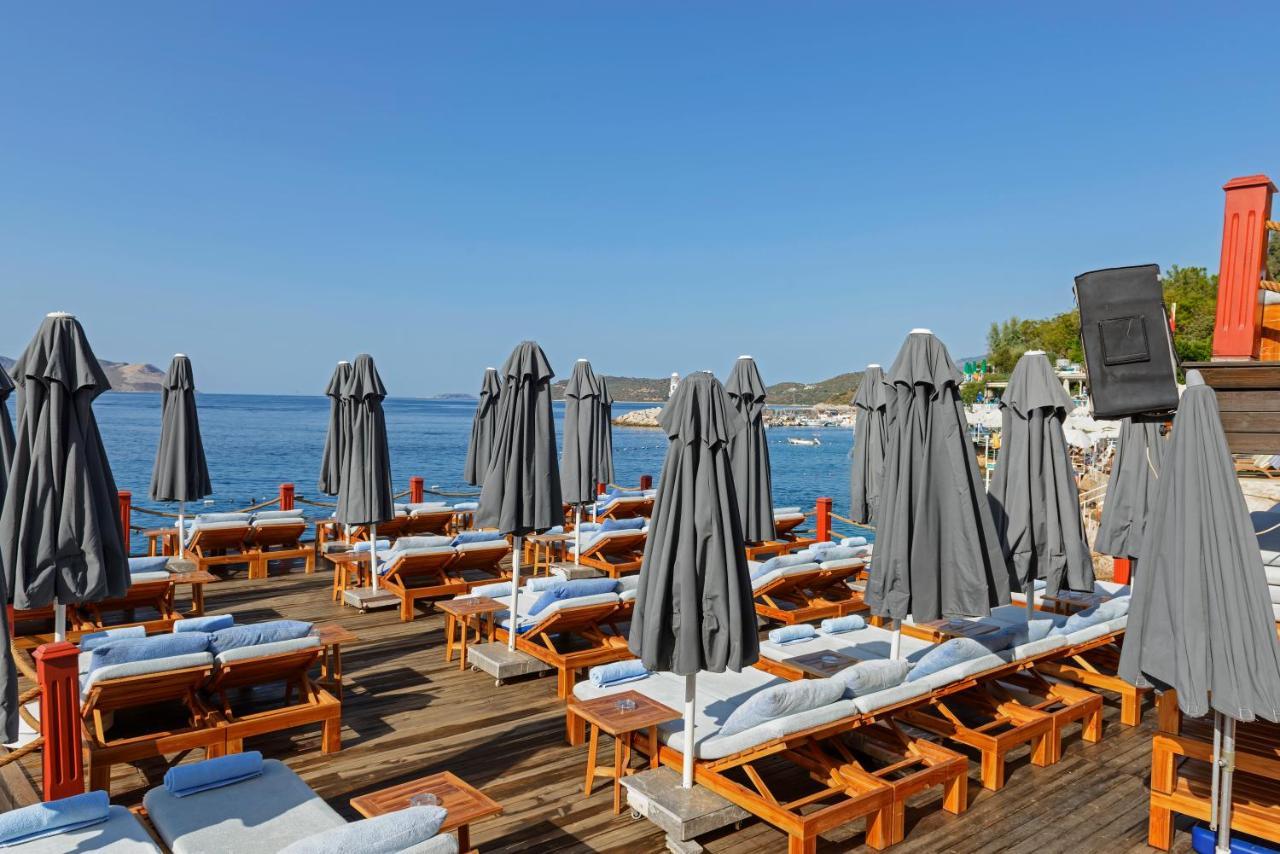 Sea View Hotel Kas Bagian luar foto