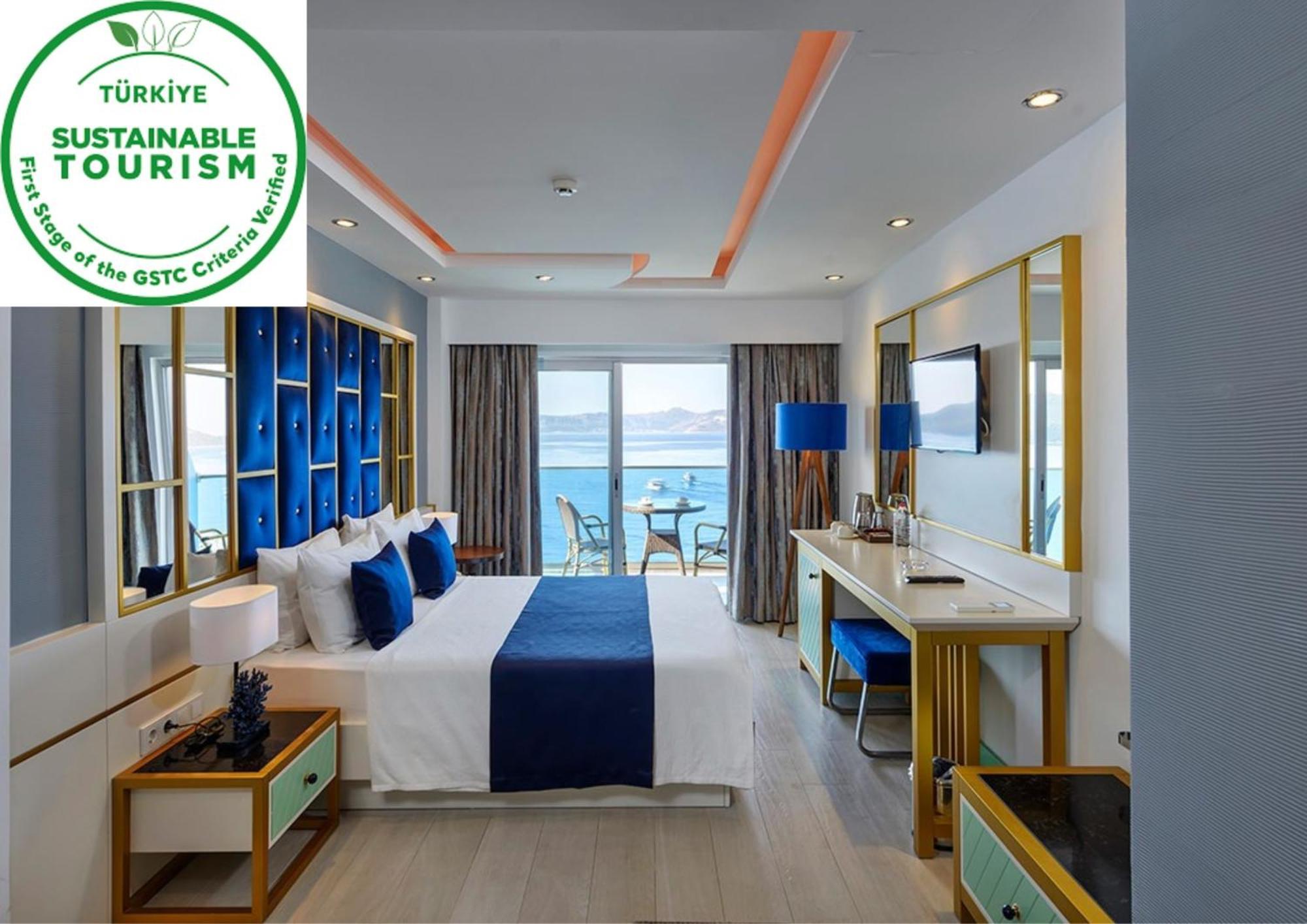 Sea View Hotel Kas Bagian luar foto