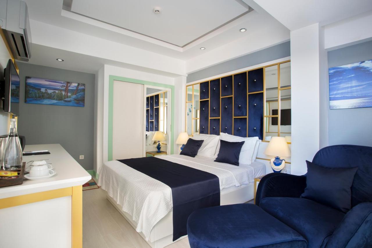 Sea View Hotel Kas Bagian luar foto